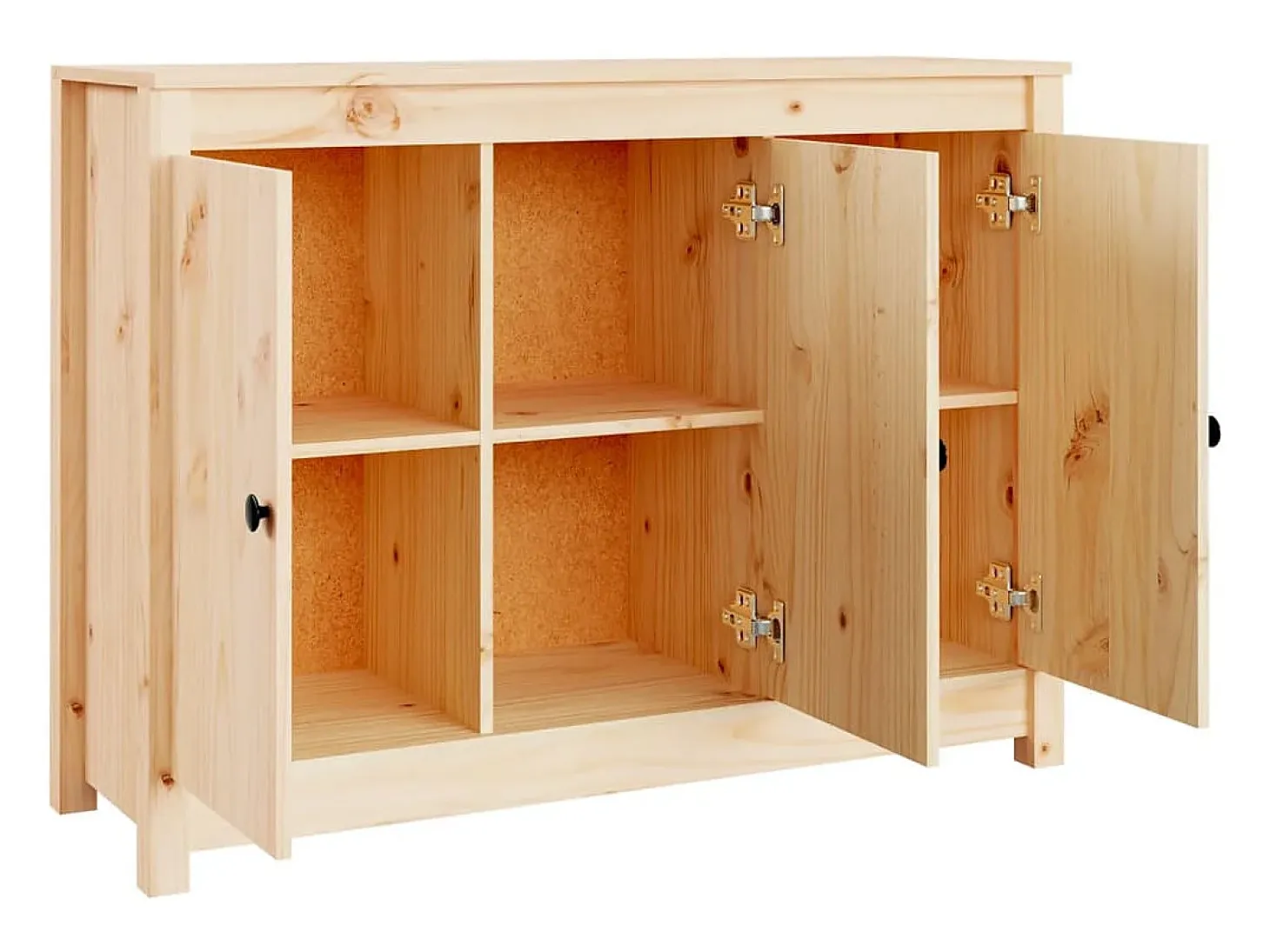 Aparador 100x35x74 cm Madera maciza de pino