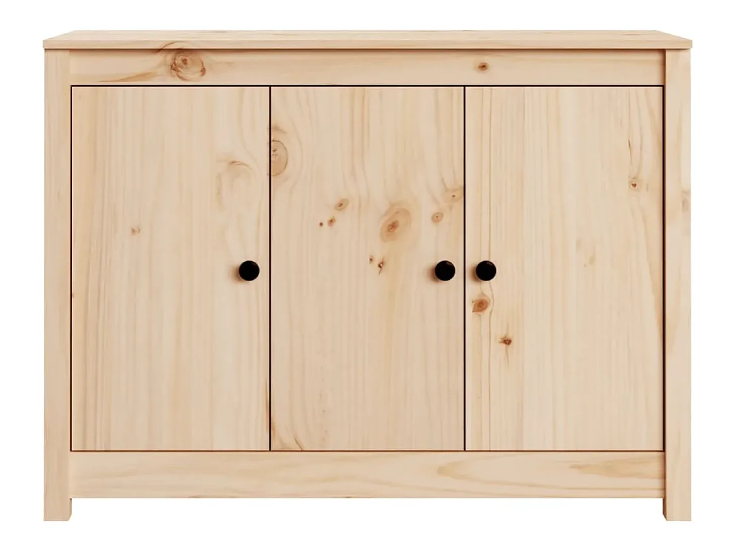 Aparador 100x35x74 cm Madera maciza de pino