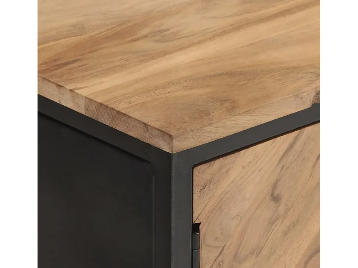 Aparador 120x30x75 cm Madera maciza de acacia