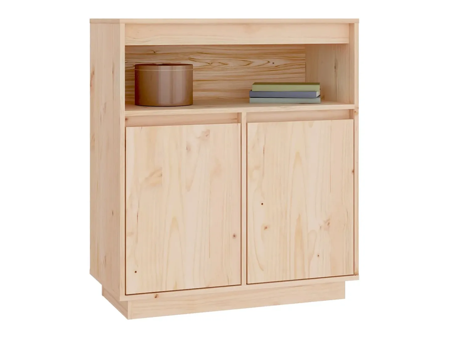 Aparador 70x34x80 cm Madera maciza de pino