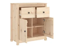 Aparador 70x35x80 cm pino macizo
