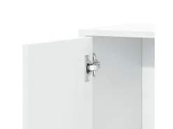 Aparadores 2 piezas blanco 60x31x70 cm madera de ingeniería