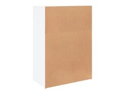 Aparadores 2 piezas blanco 60x31x84 cm madera de ingeniería