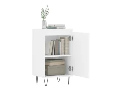 Aparadores 2 piezas blanco 40x35x70 cm madera de ingeniería