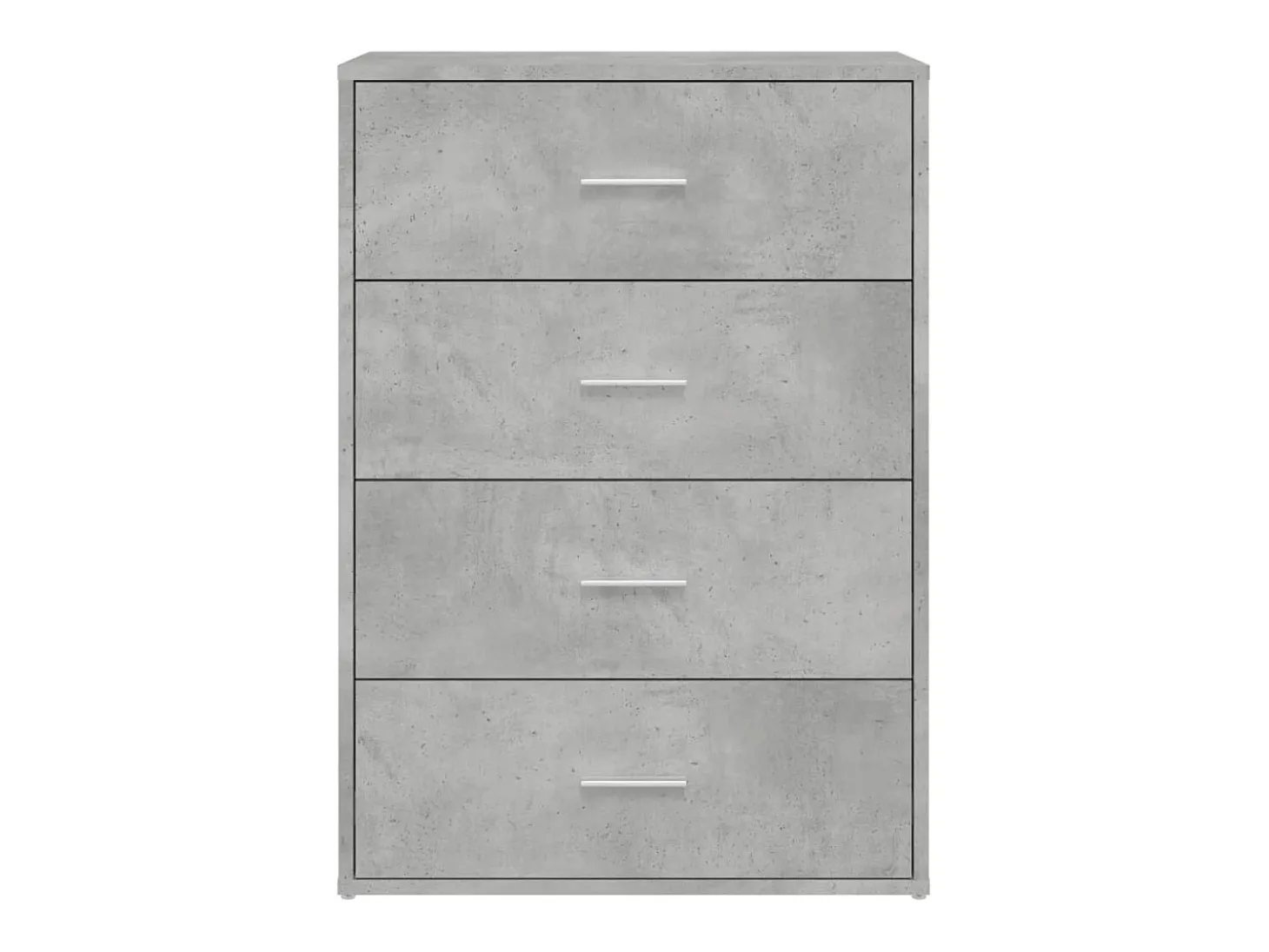Aparadores 2 piezas gris hormigón 60x31x84 cm madera de ingeniería