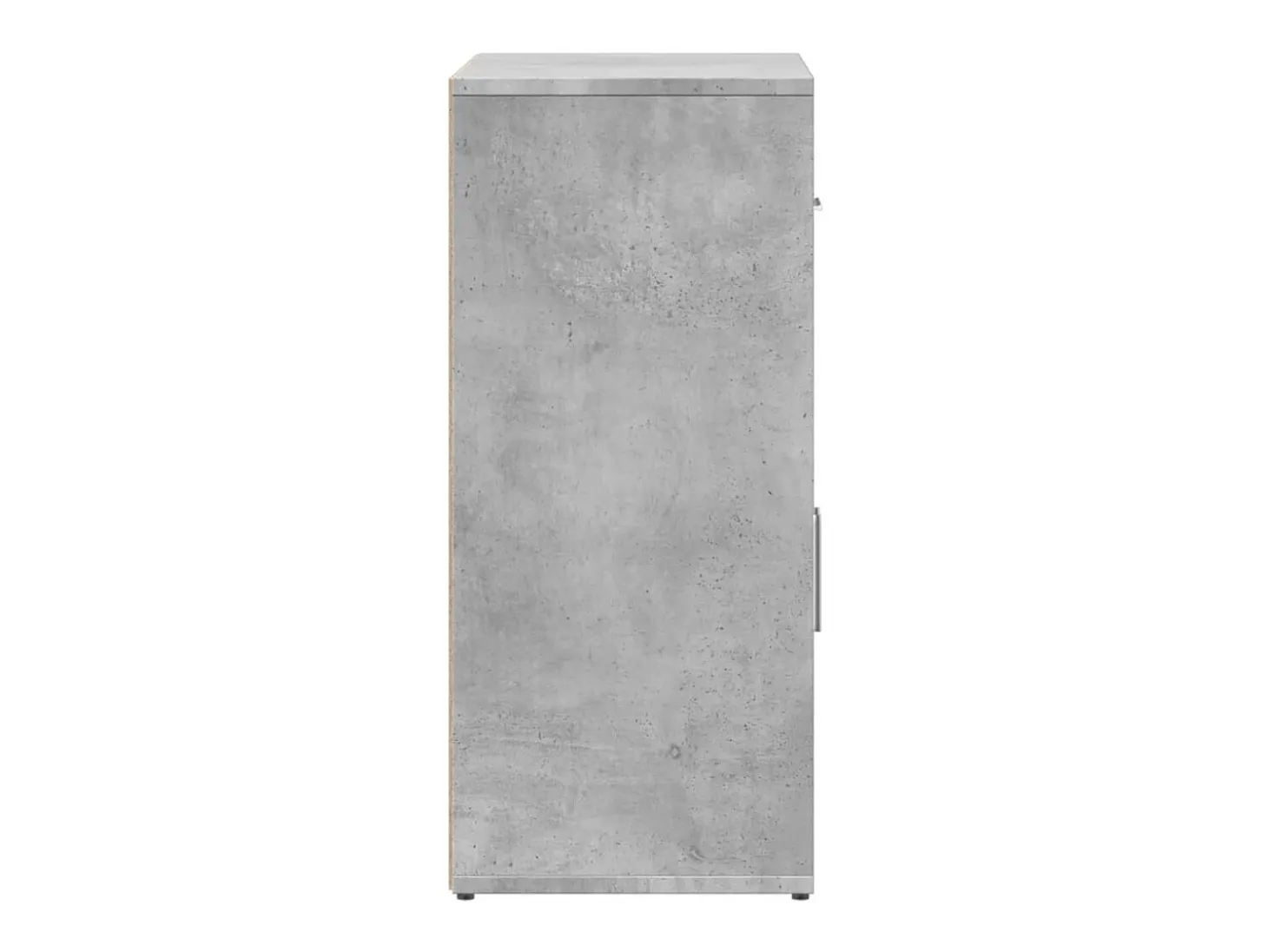 Aparadores 2 piezas gris hormigón 60x31x70 cm madera de ingeniería