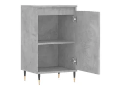 Aparadores 2 piezas gris hormigón 40x35x70 cm madera de ingeniería