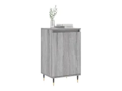 Aparadores 2 piezas gris sonoma 40x35x70 cm madera de ingeniería