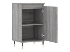 Aparadores 2 piezas gris sonoma 40x35x70 cm madera de ingeniería
