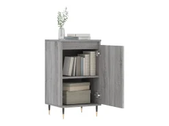 Aparadores 2 piezas gris sonoma 40x35x70 cm madera de ingeniería