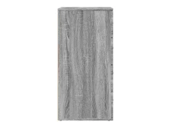 Aparadores 2 piezas gris sonoma 60x39x80 cm madera de ingeniería