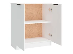 Aparadores 3 piezas madera contrachapada blanco