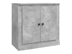 Aparadores 3 piezas madera contrachapada gris hormigón ES60176