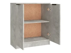 Aparadores 3 piezas madera contrachapada gris cemento