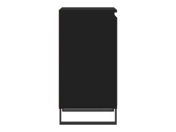 Aparadores 2 piezas negro 40x35x70 cm madera de ingeniería