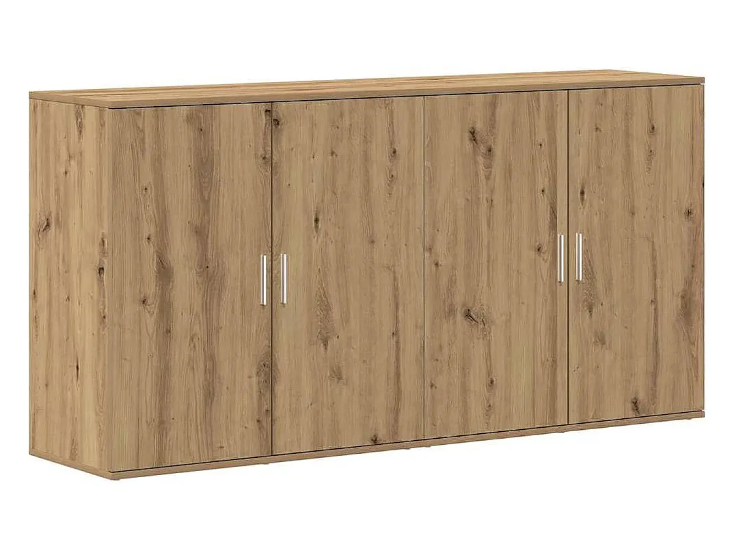 Aparadores 2 piezas Roble Artisan 79x38x80 cm Madera de ingeniería