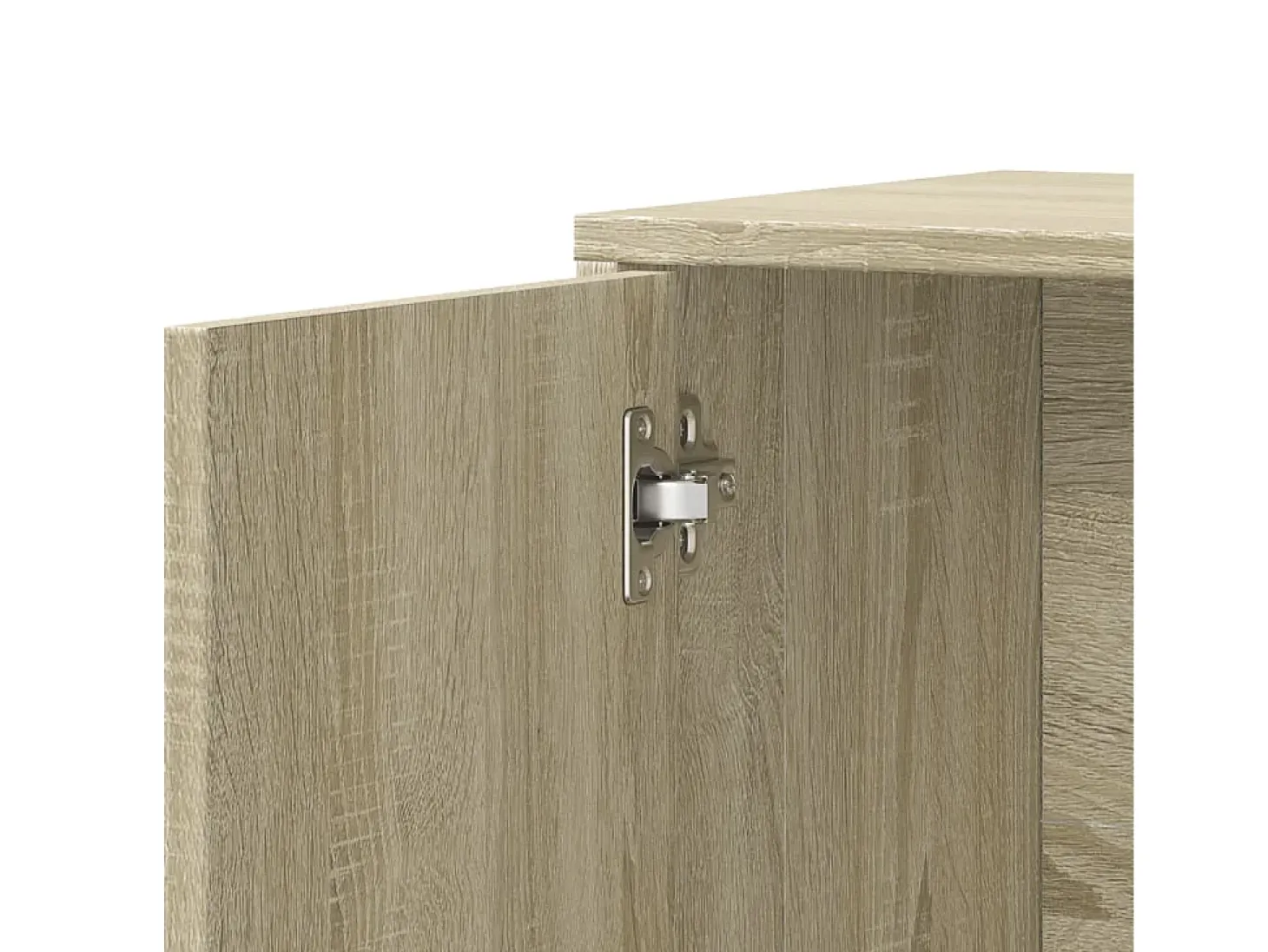 Aparadores 2 piezas roble sonoma 60x31x70 cm madera de ingeniería