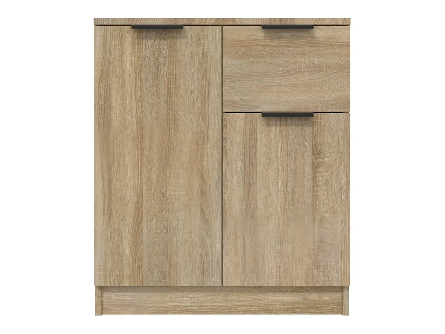 Aparadores 2 piezas Roble Sonoma 60x30x70 cm Madera de ingeniería