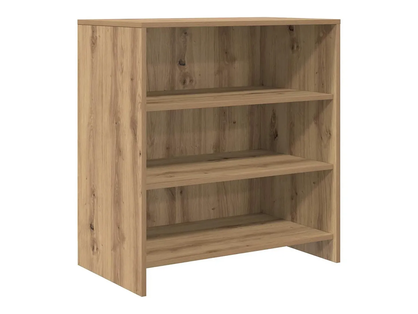 Aparadores 2 piezas roble artesanal 70 x 41 x 75 cm Madera de ingeniería