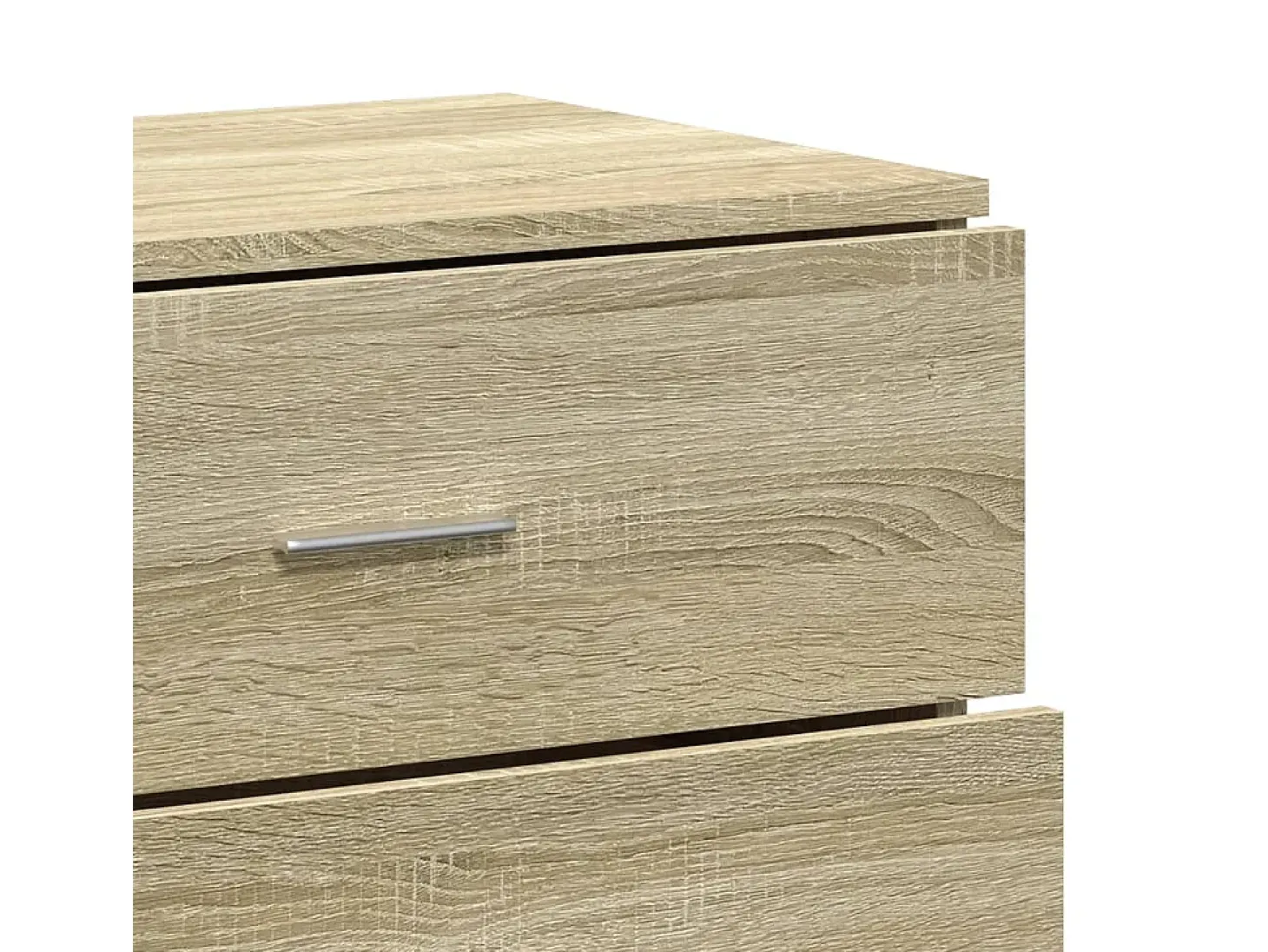 Aparadores 2 piezas roble sonoma 60x39x80 cm madera de ingeniería