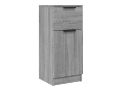 Aparadores 2 piezas Sonoma gris 30x30x70 cm Madera de ingeniería