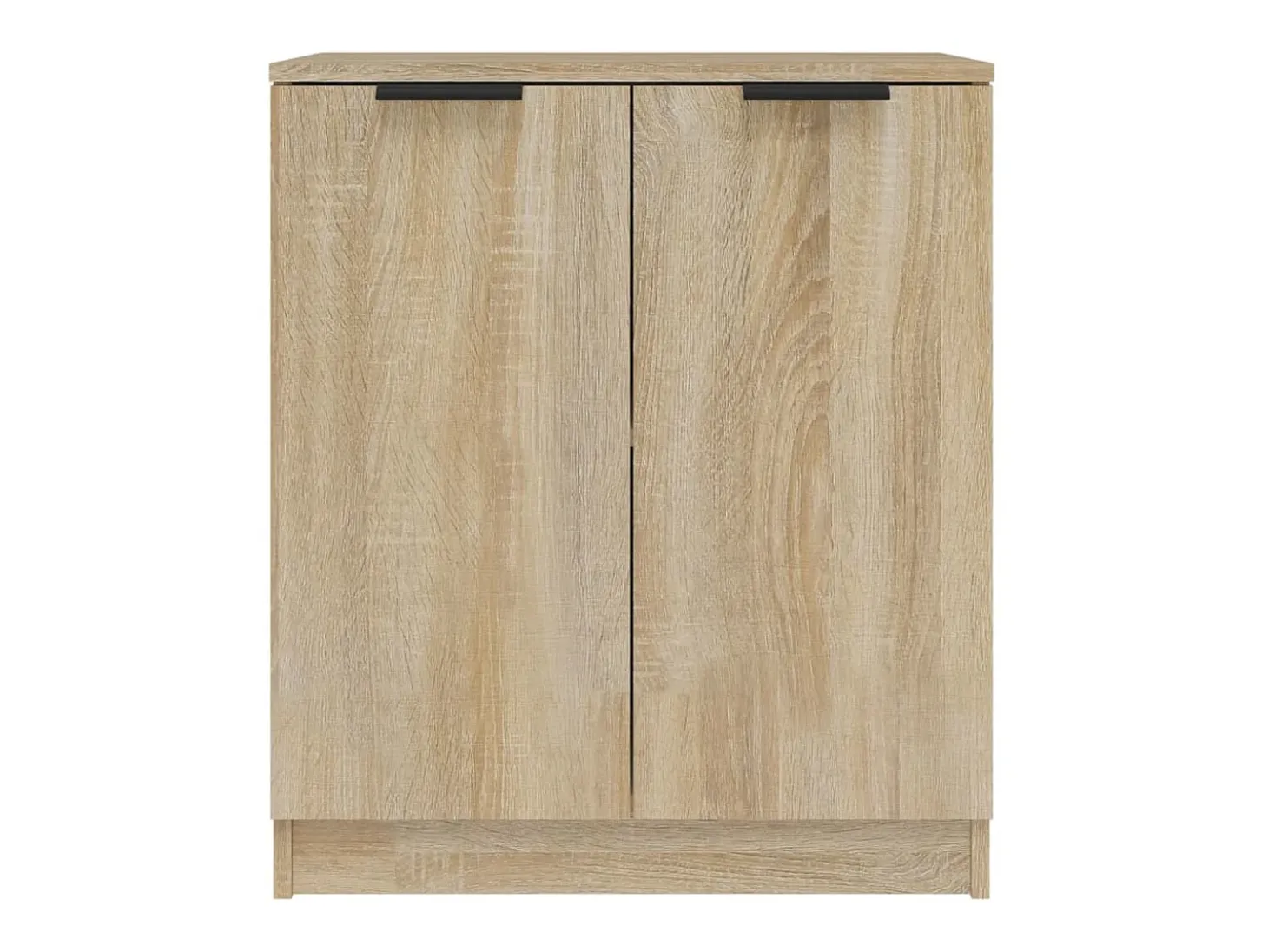 Aparadores 2 uds madera contrachapada roble Sonoma 60x30x70 cm ES21628