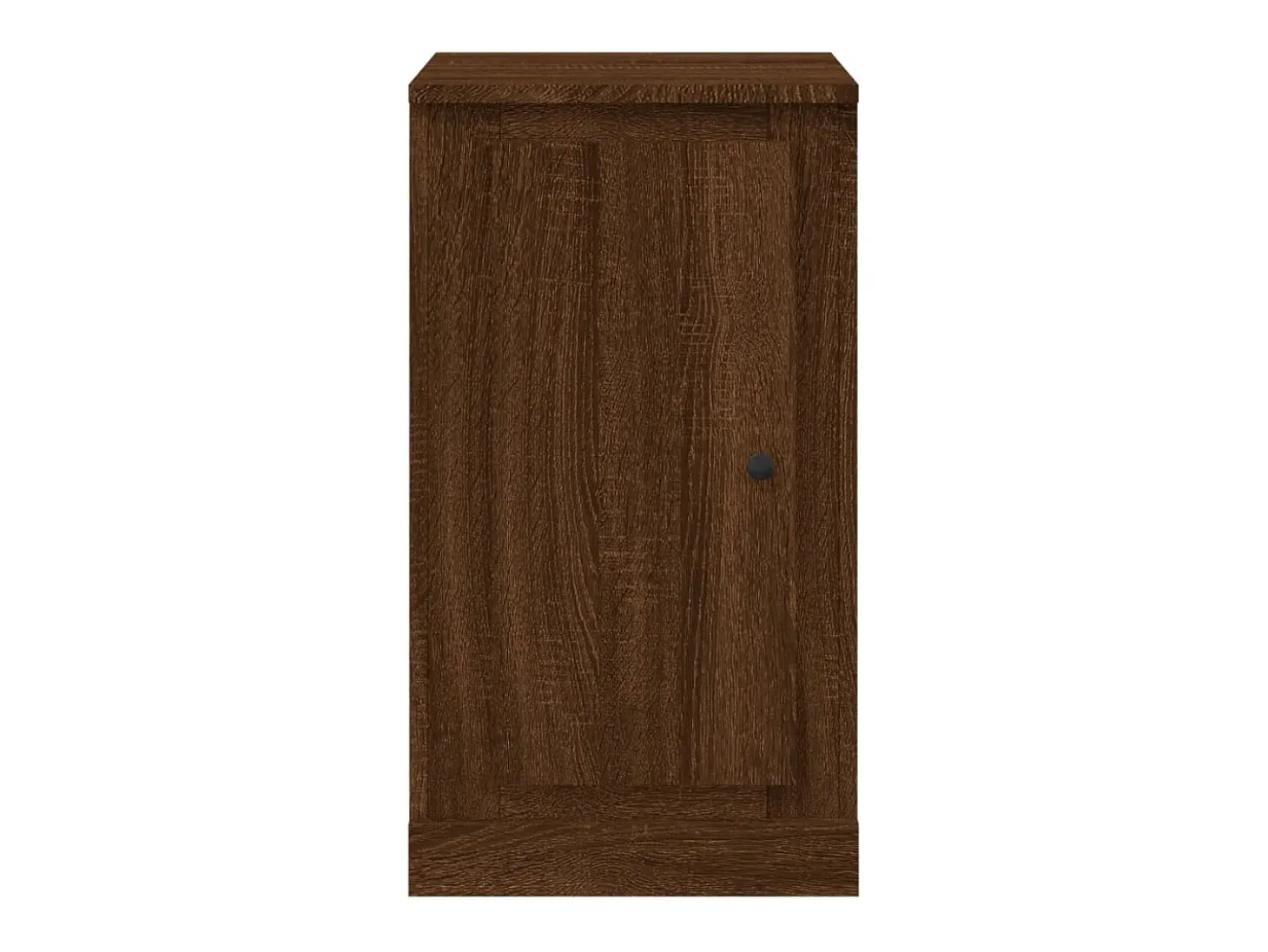 Aparadores 2 uds madera color marrón roble 37,5x35,5x67,5 cm