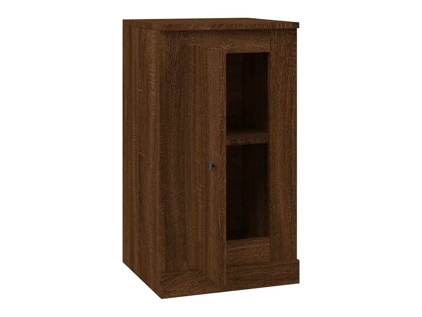 Aparadores 2 uds madera color marrón roble 37,5x35,5x67,5 cm