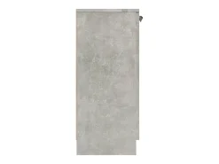 Aparadores 2 uds madera contrachapada gris hormigón 60x30x70 cm