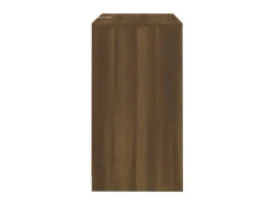 Aparadores 2 uds madera de ingeniería marrón roble 70x41x75 cm ES71005