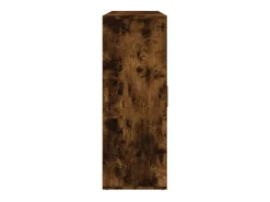 Aparadores 3 uds madera de ingeniería roble ahumado 60x31x84 cm ES592842