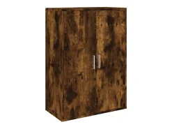 Aparadores 2 uds madera de ingeniería roble ahumado 60x31x84 cm ES613006