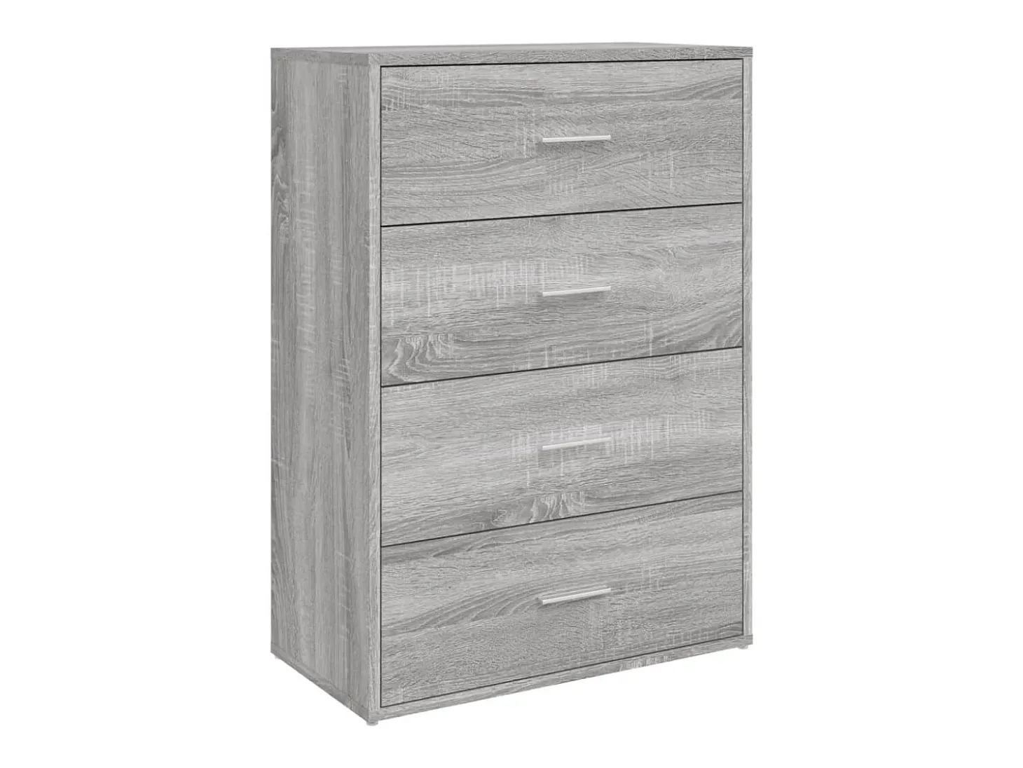 Aparadores 2 uds madera de ingeniería gris Sonoma 60x31x84 cm