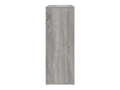Aparadores 2 uds madera de ingeniería gris Sonoma 60x31x84 cm
