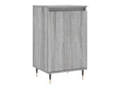 Aparadores 2 uds madera de ingeniería gris Sonoma 40x35x70 cm