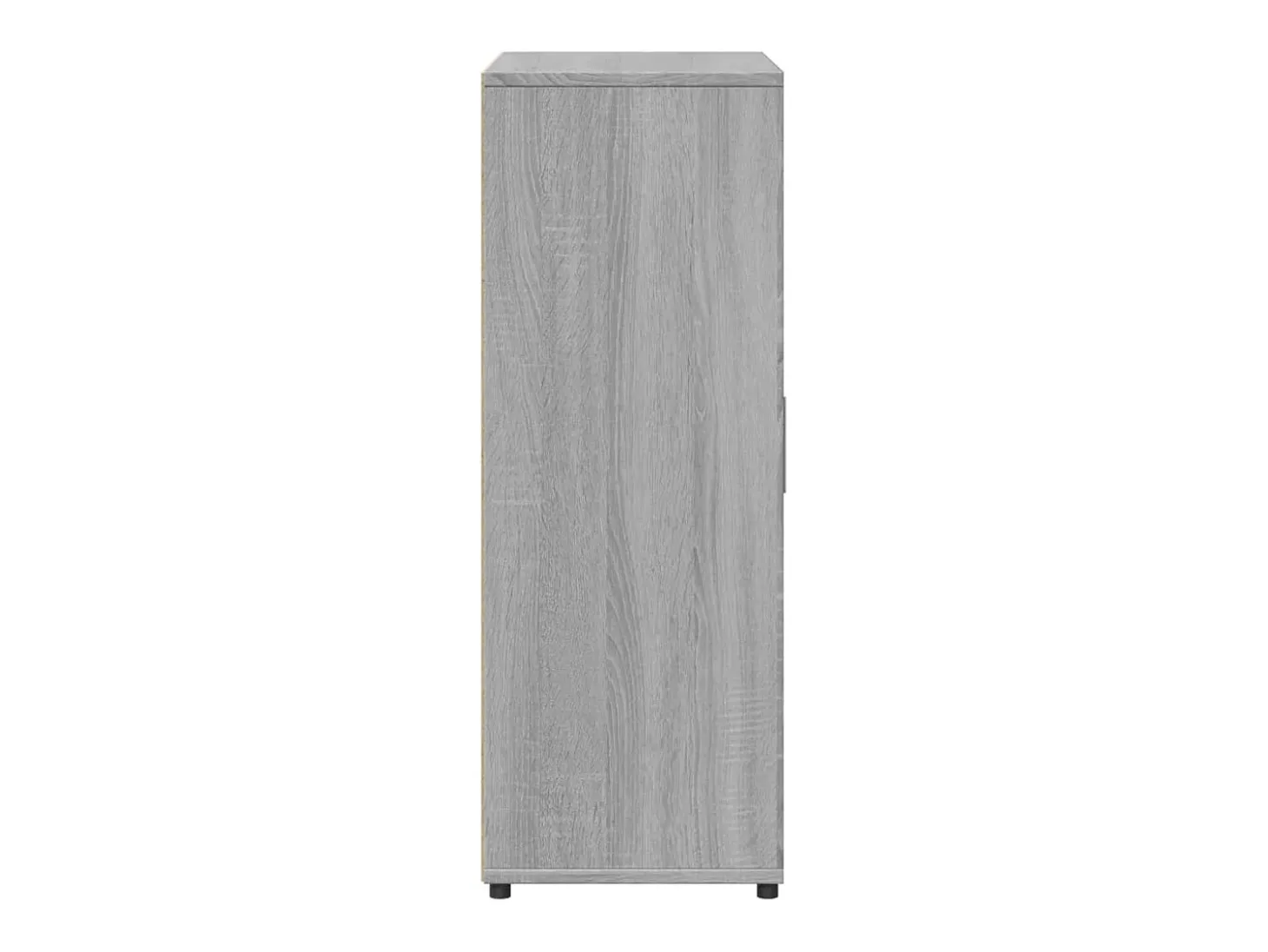 Aparadores 2 uds madera de ingeniería gris Sonoma 60x31x84 cm