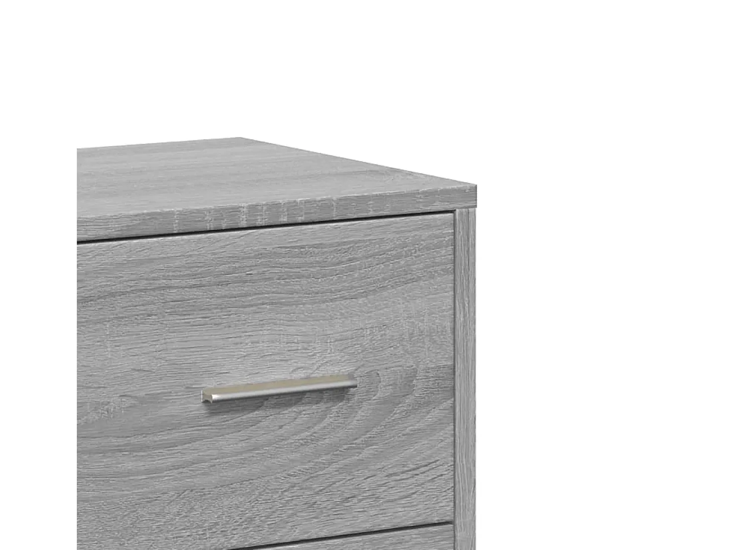 Aparadores 2 uds madera de ingeniería gris Sonoma 60x31x84 cm
