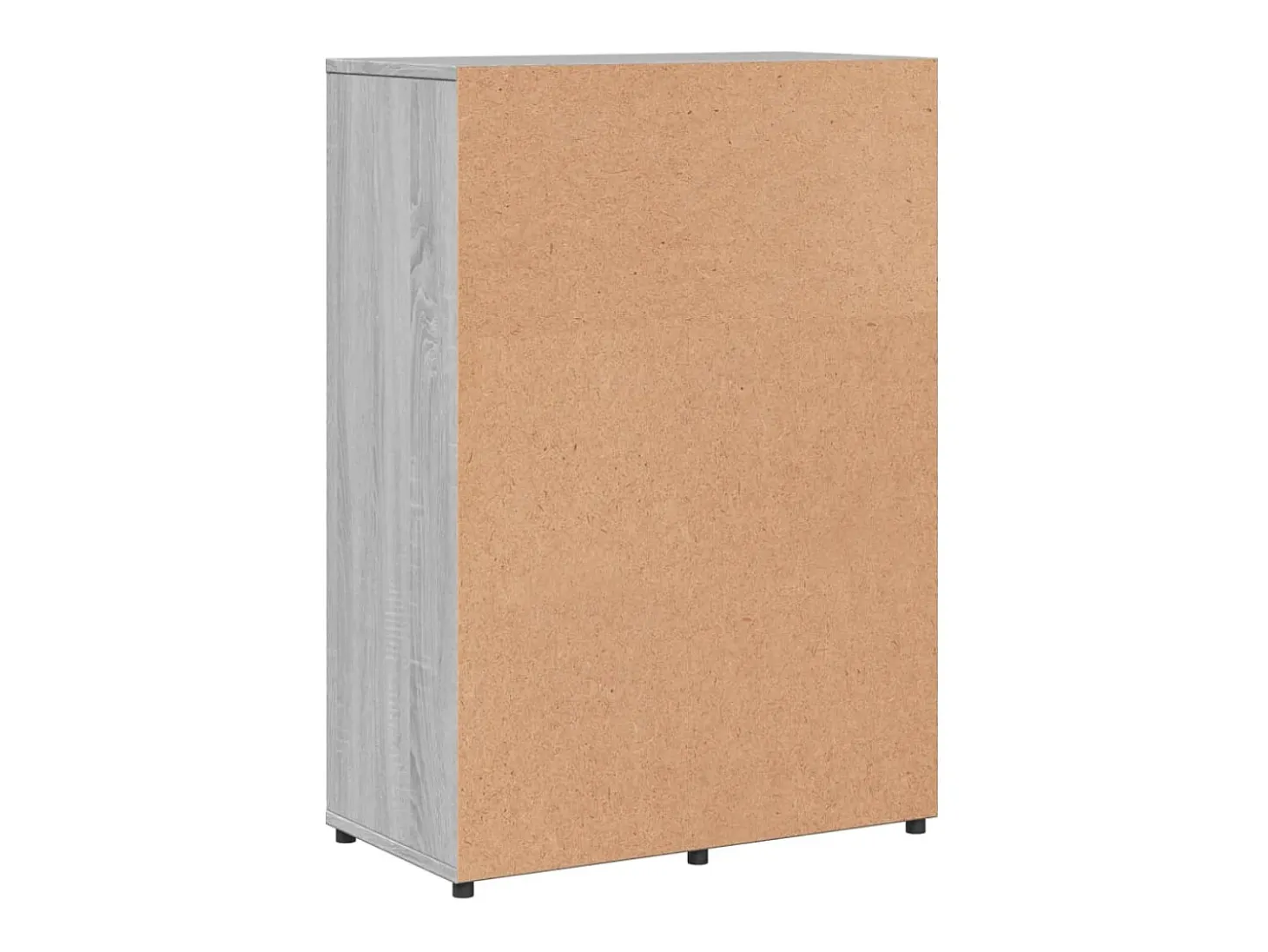 Aparadores 2 uds madera de ingeniería gris Sonoma 60x31x84 cm