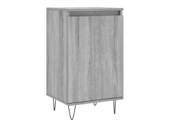Aparadores 2 uds madera de ingeniería gris Sonoma 40x35x70 cm ES32603