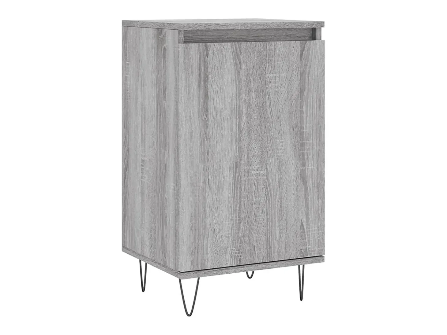 Aparadores 2 uds madera de ingeniería gris Sonoma 40x35x70 cm ES32603