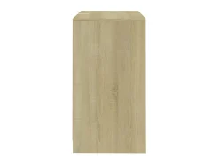 Aparadores 2 uds madera de ingeniería roble Sonoma 70x41x75 cm ES49901