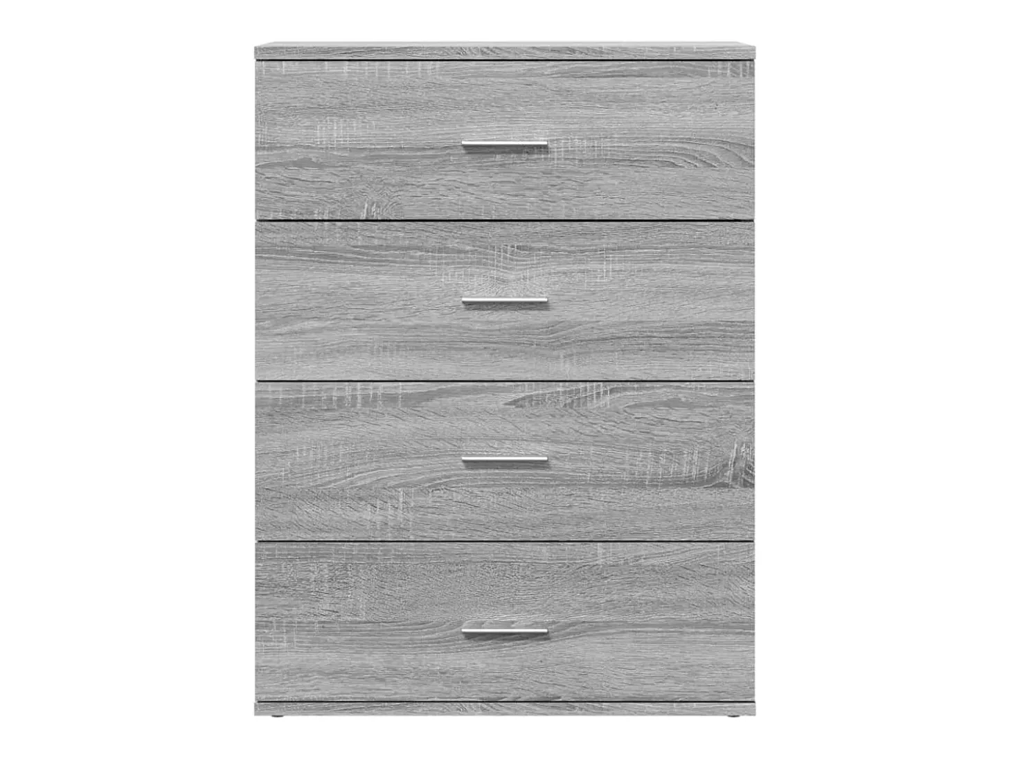 Aparadores 2 uds madera de ingeniería gris Sonoma 60x39x80 cm ES435304