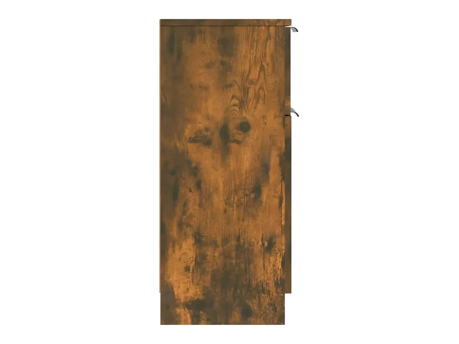 Aparadores 2 uds Roble ahumado 30x30x70 cm Madera de ingeniería