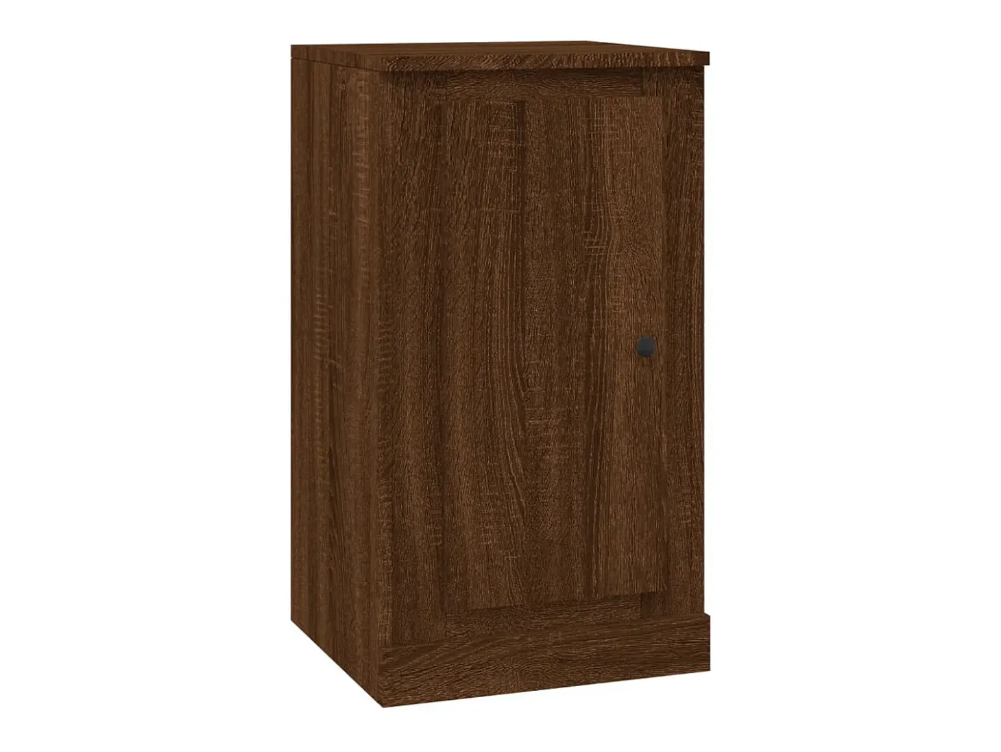 Aparadores 2 unidades madera color marrón roble 37,5x35,5x67,5 cm