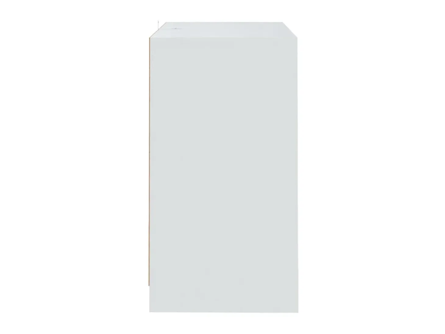 Aparadores 2 unidades madera contrachapada blanco 70x41x75 cm ES83825