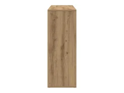 Aparadores artesanales de roble, 2 piezas, 60 x 31 x 84 cm, madera de ingeniería