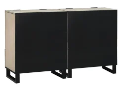 Aparadores con cajón Otros con almacenaje 2 uds Blanco 60 x 33,5 x 75 cm