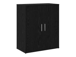 Armario alto 2 piezas Roble Negro 60 x 31 x 70 cm Madera de ingeniería