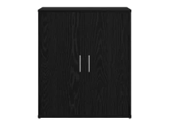 Armario alto 2 piezas Roble Negro 60 x 31 x 70 cm Madera de ingeniería