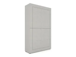 Armario alto 4 puertas 100x35x165 cm Elios cachemira